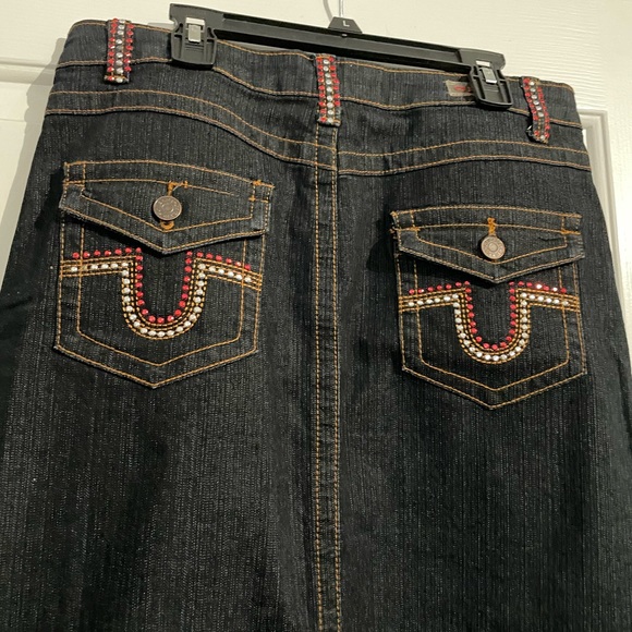 CJ Jeans Denim Maxi Skirt - Picture 3 of 8